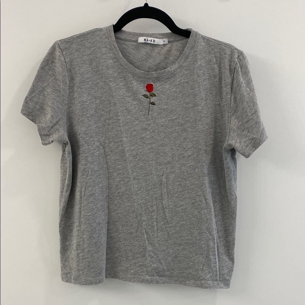 NA-KD Rose 🌹 Tee - Small